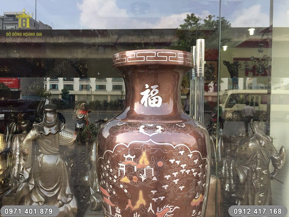 lọ lộc b&igrave;nh tam kh&iacute; 66cm